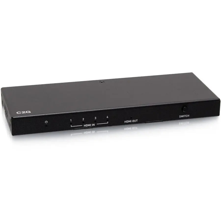 Legrand Group C2G 4-Port HDMI Switch - 4K 60Hz Ultra HD Video Switch Box