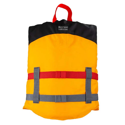 Mustang Survival Youth Livery Foam Vest - Mango/Black