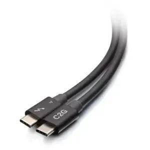 C2G 1.5ft Thunderbolt 4 Cable – USB-C to USB-C, 40Gbps Data Transfer, 8K Support, 100W Power Delivery by C2G
