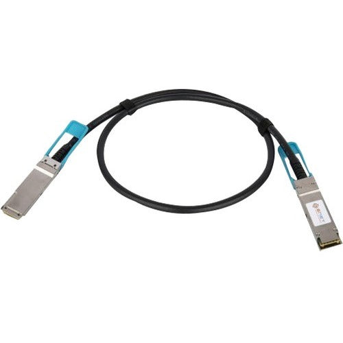 ENET NSI Industries 100GBASE-CR4 QSFP28 Passive Copper Direct-Attach Cable Assembly, 1 Meter