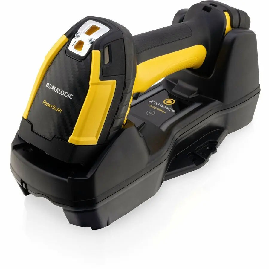 Datalogic PowerScan 9600 PM9600-HP Barcode Scanner Kit – Rugged Wireless Handheld Scanner with 1D & 2D Barcode Reading
