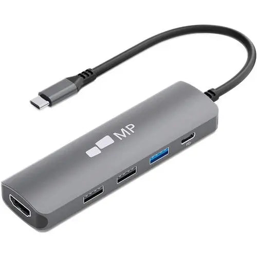 Mobile Pixels 5 in 1 USB-C Hub with 4K HDMI – Multiport Docking Station for Desktop and Laptop