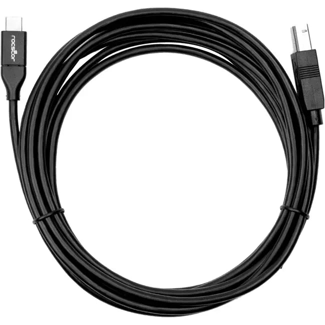 Rocstor Premium USB-C to USB-B Cable - High-Speed Data Transfer for Printers and Devices