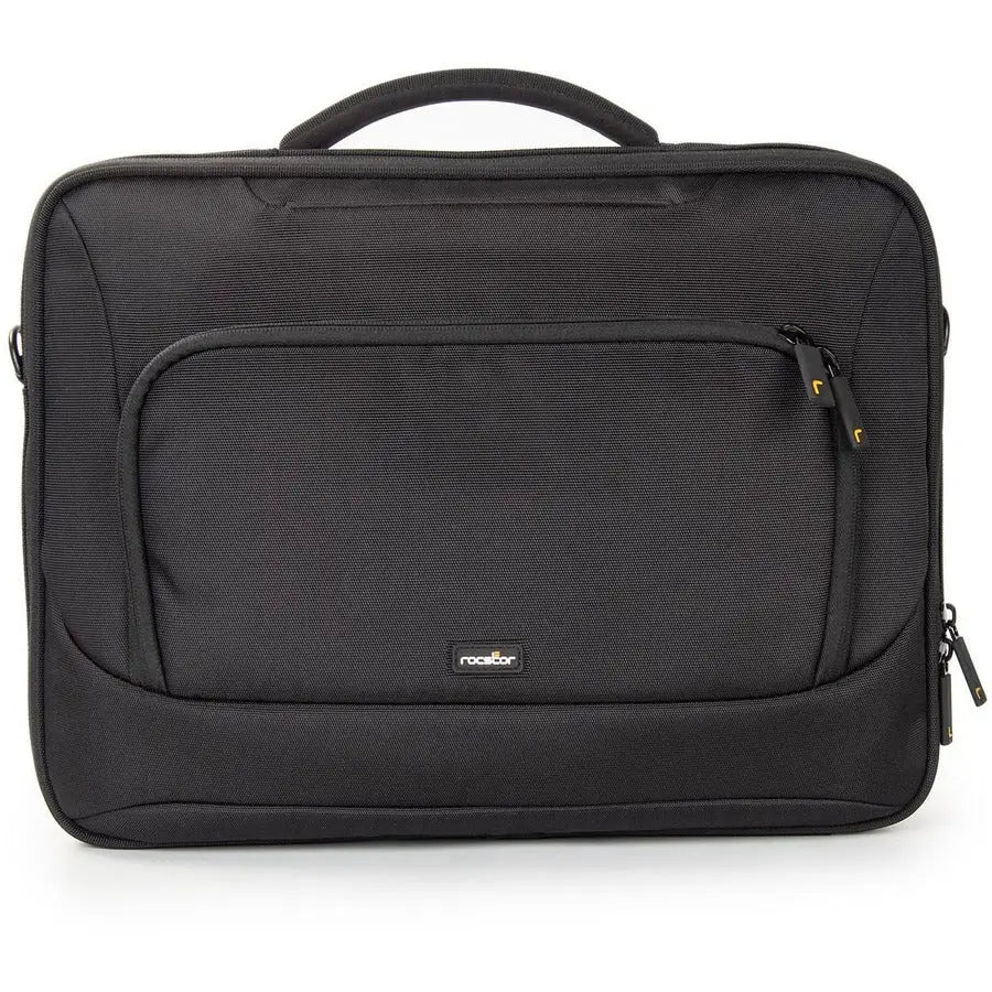 Rocstor Premium 15.6" & 16" Professional Frontloading Universal Briefcase Laptop Case with Water-Resistant Exterior and RFID Blocking Pocket