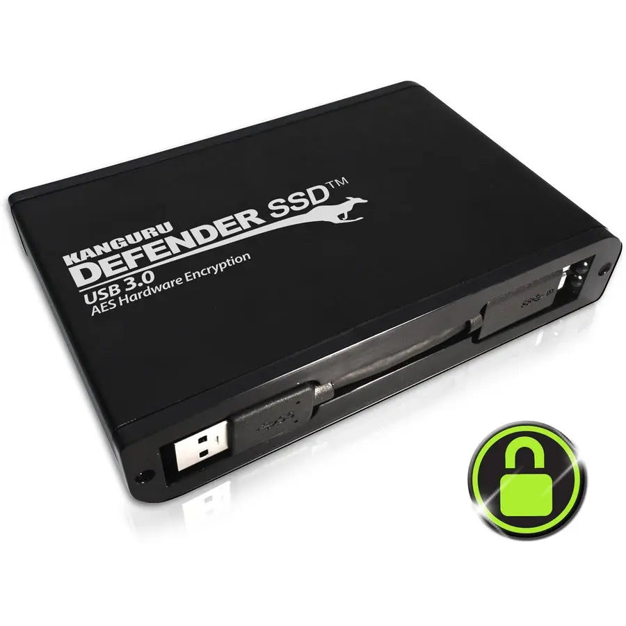 iStorage/Kanguru Defender SSD 35 4TB External Solid State Drive with Hardware Encryption and Remote Management