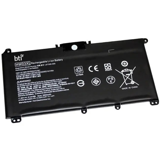 BTI HW03XL-BTI 11.34V 41.04Wh Li-ion Battery for HP Pavilion 15 Series