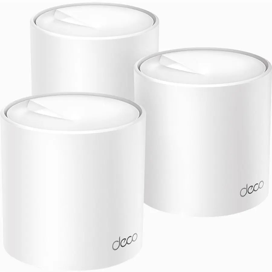 TP-Link Deco X50 3-Pack AX3000 Whole Home Mesh WiFi 6 System for Seamless Coverage and Fast Speeds