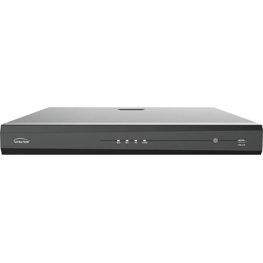 Gyration 16-Channel Network Video Recorder with PoE – 20TB HDD for 4K Ultra HD Surveillance