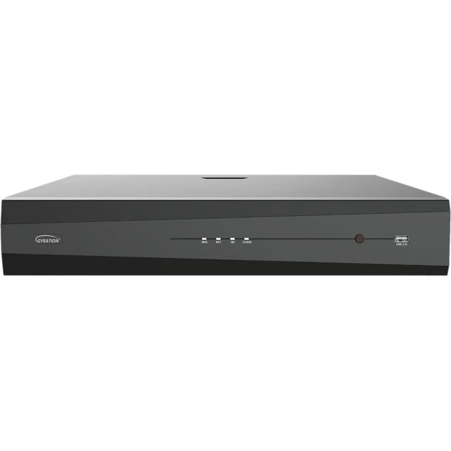 Gyration 32-Channel Network Video Recorder with PoE – 4K Ultra HD Surveillance System