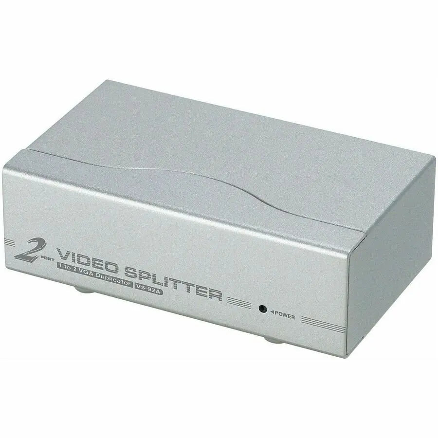 ATEN 2-Port VGA Splitter (VS92A-MA) with 350MHz Bandwidth and Rack Mount Kit