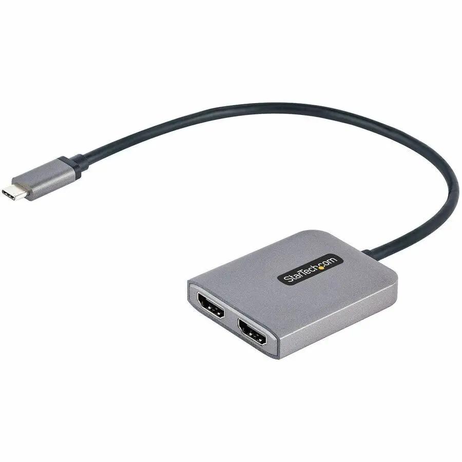 StarTech.com USB-C to Dual HDMI MST Hub - Dual 4K 60Hz Display Extender for Windows by StarTech.com