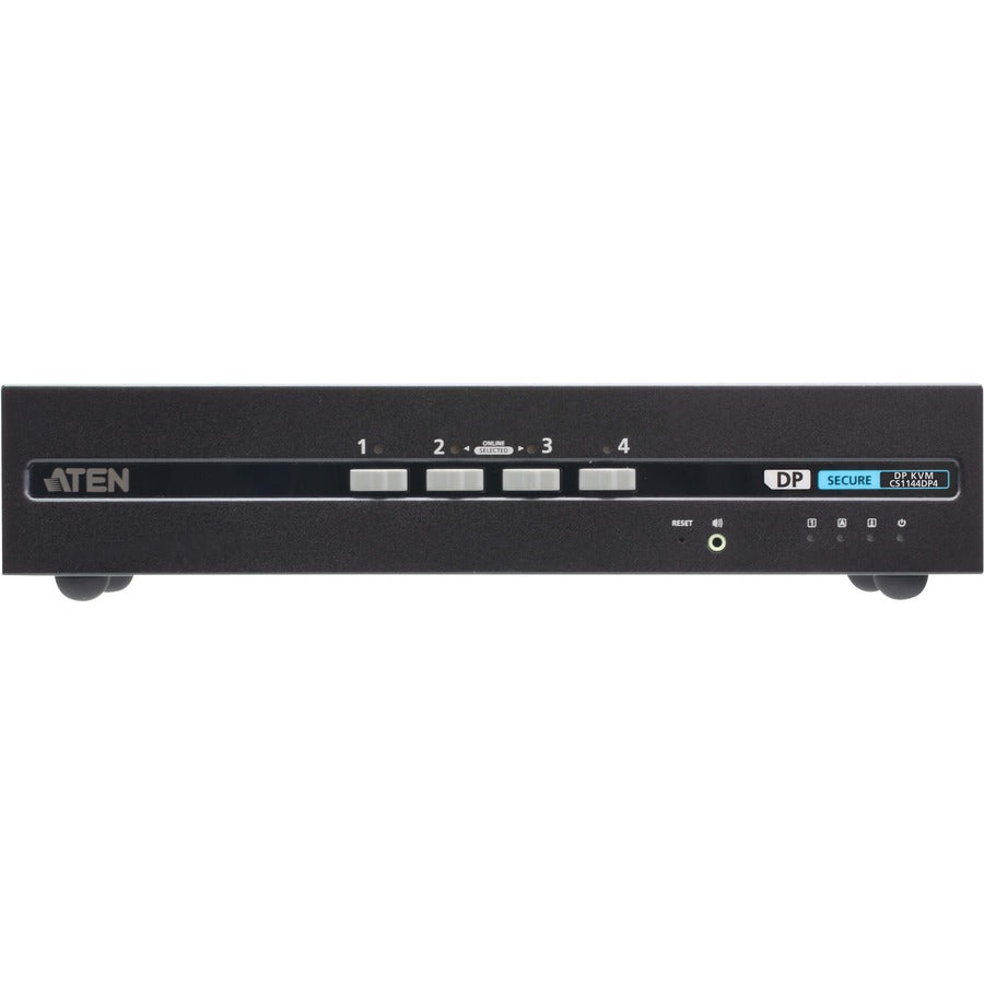 ATEN CS1144DP4 4-Port USB DisplayPort Dual Display Secure KVM Switch (PSD PP v4.0 Certified)