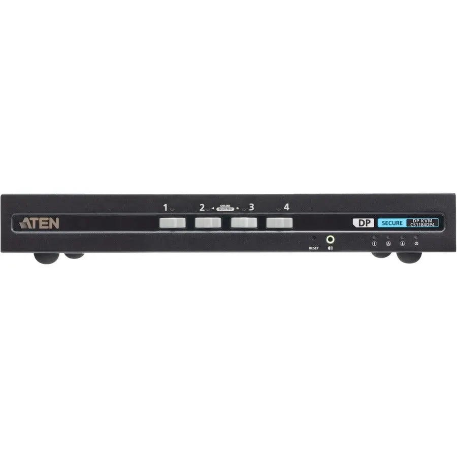 ATEN CS1184DP4 4-Port USB DisplayPort Secure KVM Switch (PSD PP v4.0 Certified)