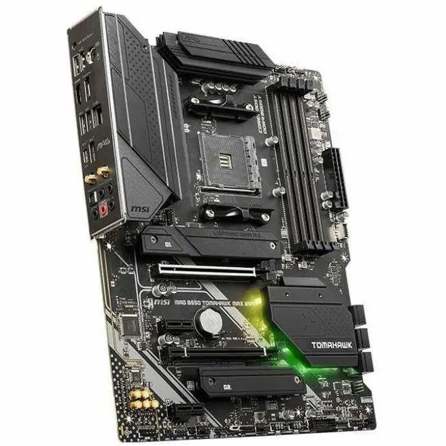 MSI MAG B550 TOMAHAWK MAX WIFI Desktop Motherboard - AMD B550 Chipset, Socket AM4, ATX form factor