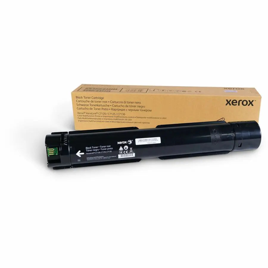 Xerox Genuine VersaLink C7100 Series Color Printer Toner Cartridge (006R01824) – High Yield, Black