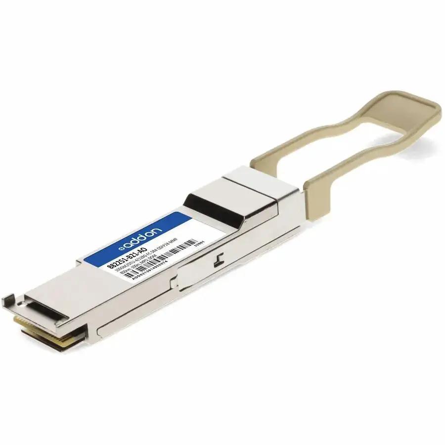 AddOn HP QSFP28 Module 882251-B21-AO – 100GbE/OTU-4 Fiber Optic Transceiver for Short-Range Multi-Mode Fiber Networks by ADDON