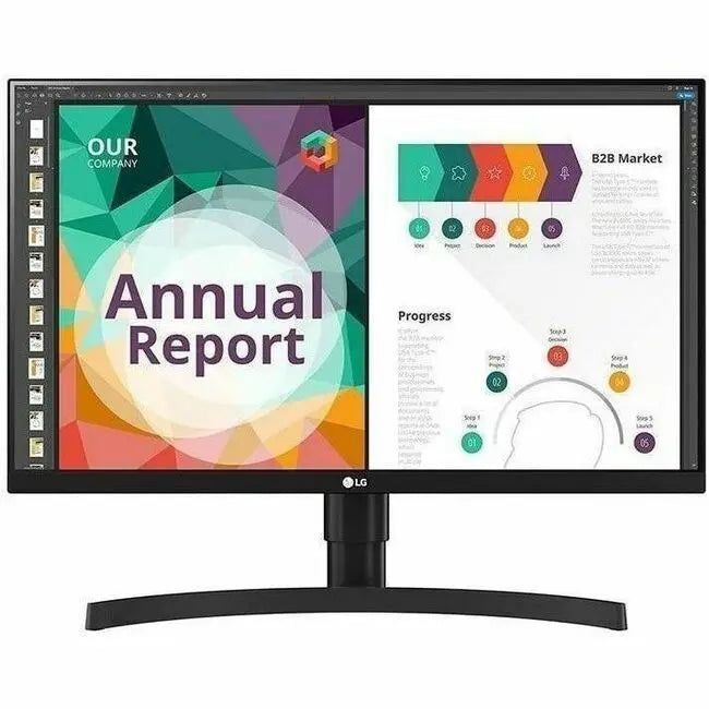 LG 27BN85UN-B 27-Inch 4K UHD HDR IPS Monitor with USB-C and Ergonomic Stand