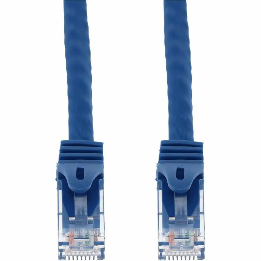 ADDON 5ft Blue CAT 6A PVC Ethernet Cable Snagless Easy Boot RJ-45 M/M