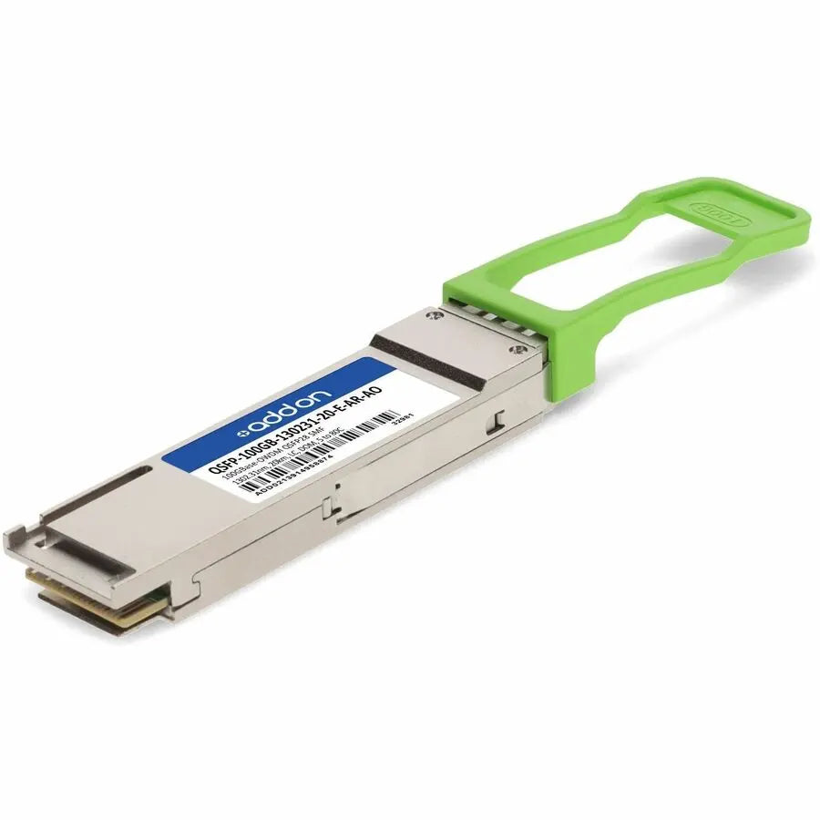 AddOn Arista Networks® Compatible QSFP28 Transceiver - 100GBase-OWDM, 20km, Single-Mode Fiber, LC Connector, TAA Compliant