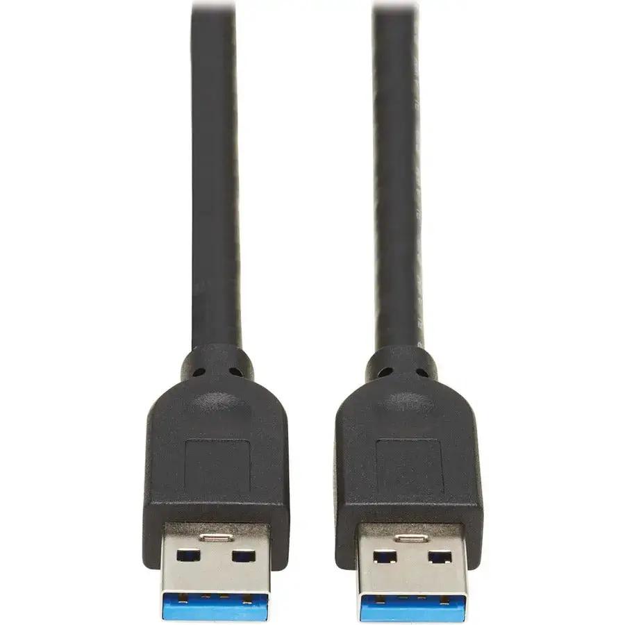 Eaton Tripp Lite Series USB 3.0 SuperSpeed A to A Cable, 10 ft. - Black by Eaton Corporation