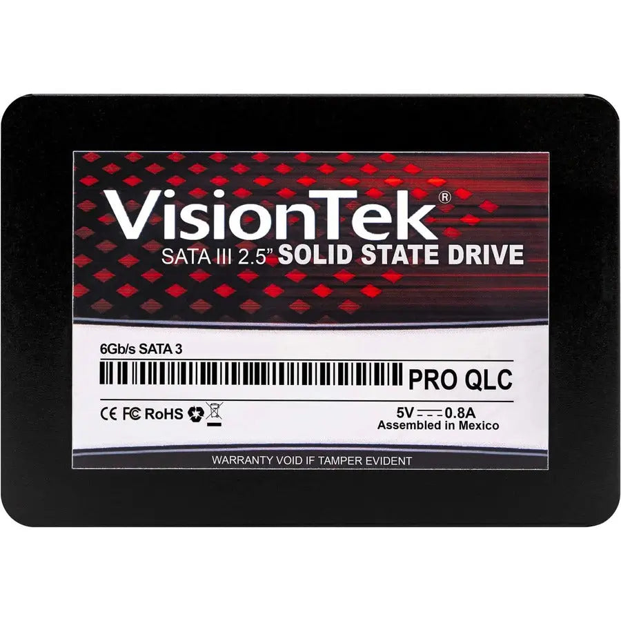 VisionTek Pro QLC 250GB 2.5 inch SATA SSD - Reliable Internal Storage Upgrade
