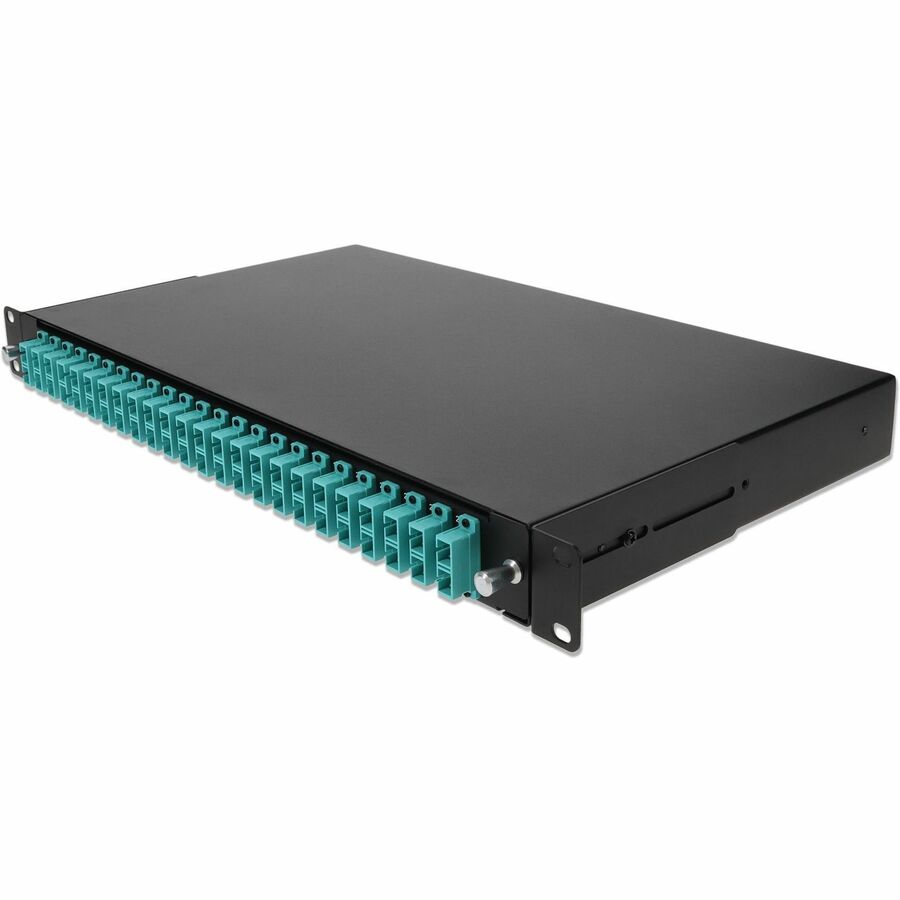 AddOn 19-inch Rack Mount 1U Patch Panel with 24 SC Duplex Multi-Mode OM4 - ADD-1U24SCDM4