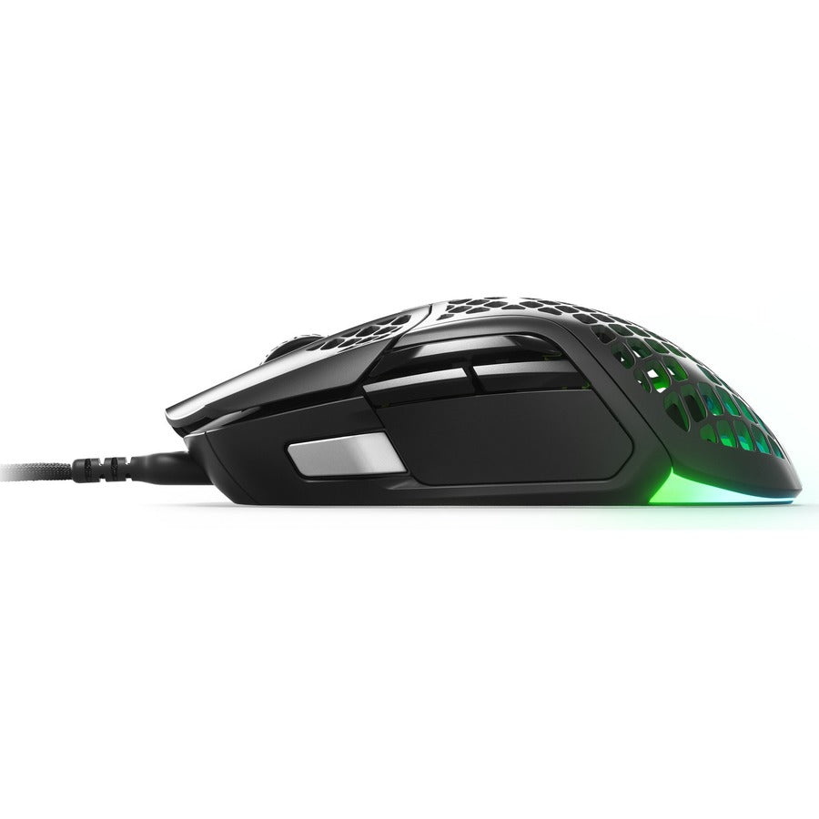 SteelSeries Aerox 5 Gaming Mouse - Ultra-Lightweight 66g, IP54 Water & Dust Resistant, 9 Programmable Buttons, TrueMove Air Sensor