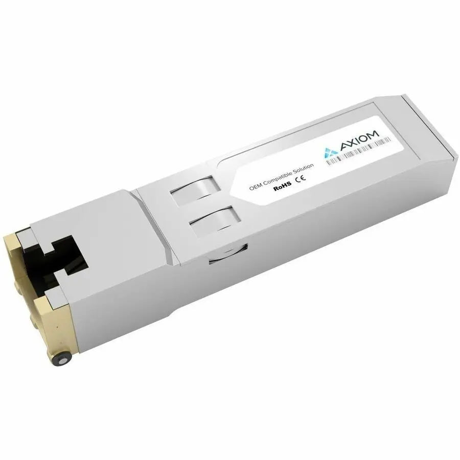 Axiom Ubiquiti SFP+ Module UACC-CM-RJ45-10G-AX for 10GBase-T Ethernet Connectivity