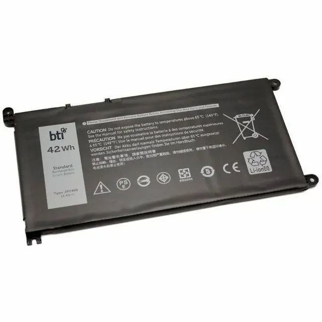Battery Technology Inc. JPFMR-BTI 11.4V 42Wh Lithium-Ion Notebook Battery for Dell Chromebook Models