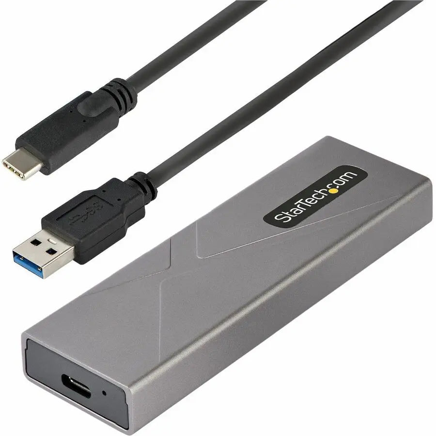 StarTech.com M2-USB-C-NVME-SATA External Drive Enclosure with USB 3.1 Gen 2 and Tool-Free Installation