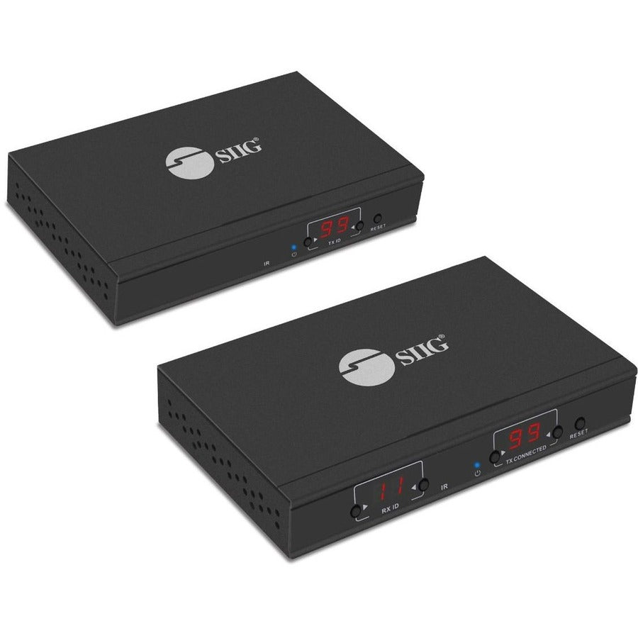 SIIG HDMI Over IP Extender with IR Kit (Model CE-H23A11-S2) for Educational Facilities