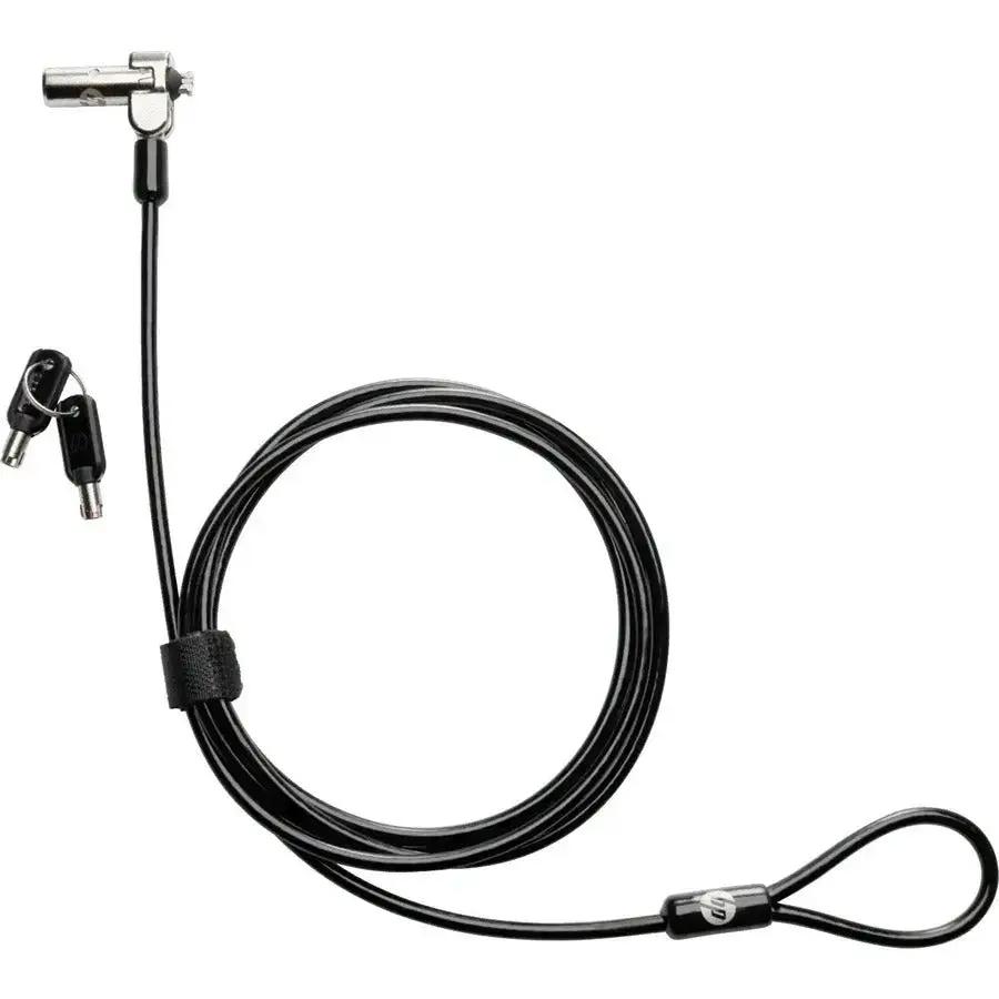 HP Inc. Essential Nano Combination Cable Lock - Secure Laptop with 6 ft Vinyl-Coated Steel Cable by HP Inc.