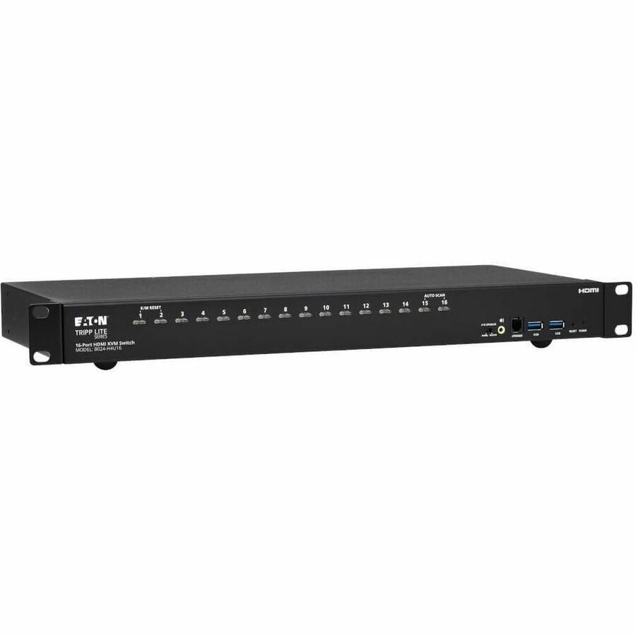 Eaton Tripp Lite Series B024-H4U16 16-Port 4K HDMI and USB KVM Switch with Cascading Capability