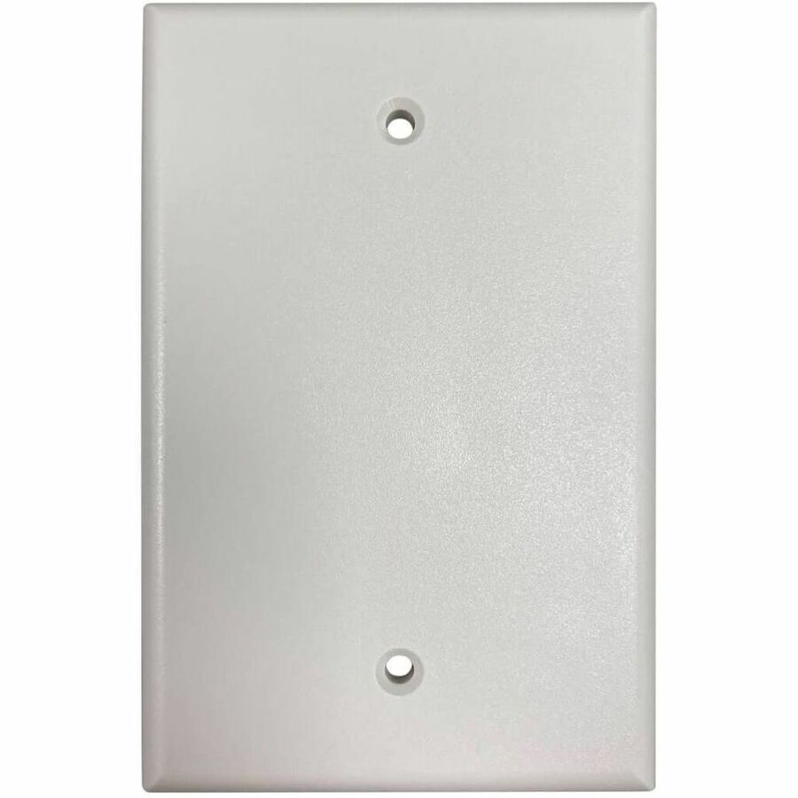Eaton Tripp Lite Series Safe-IT Blank Wall Plate with Antibacterial Ivory Matte Finish N042AB-000-IVM