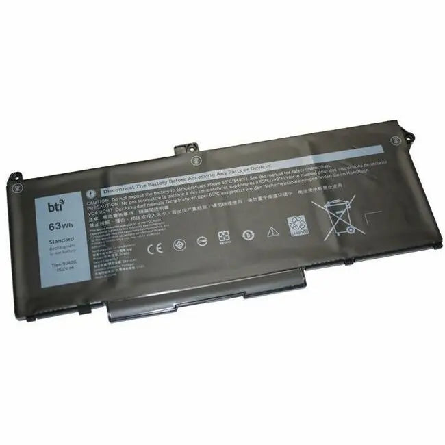 BTI RJ40G-BTI 15.2V 63Wh Laptop Battery for Dell Latitude 5420, Latitude 5520, Precision 3560