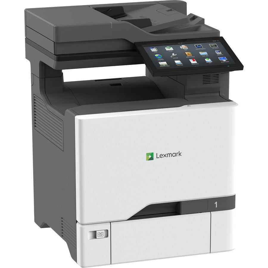 Lexmark CX735adse Color Laser Multifunction Printer – Fast 52 ppm, Duplex, Secure Network Connectivity