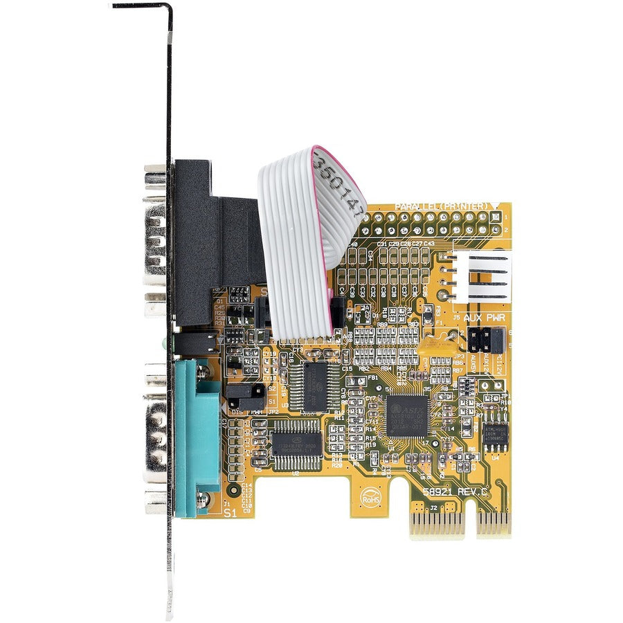 StarTech.com 2-Port PCIe Serial Card - Dual RS-232 (DB9) Interface with 16C1050 UART Support by StarTech.com