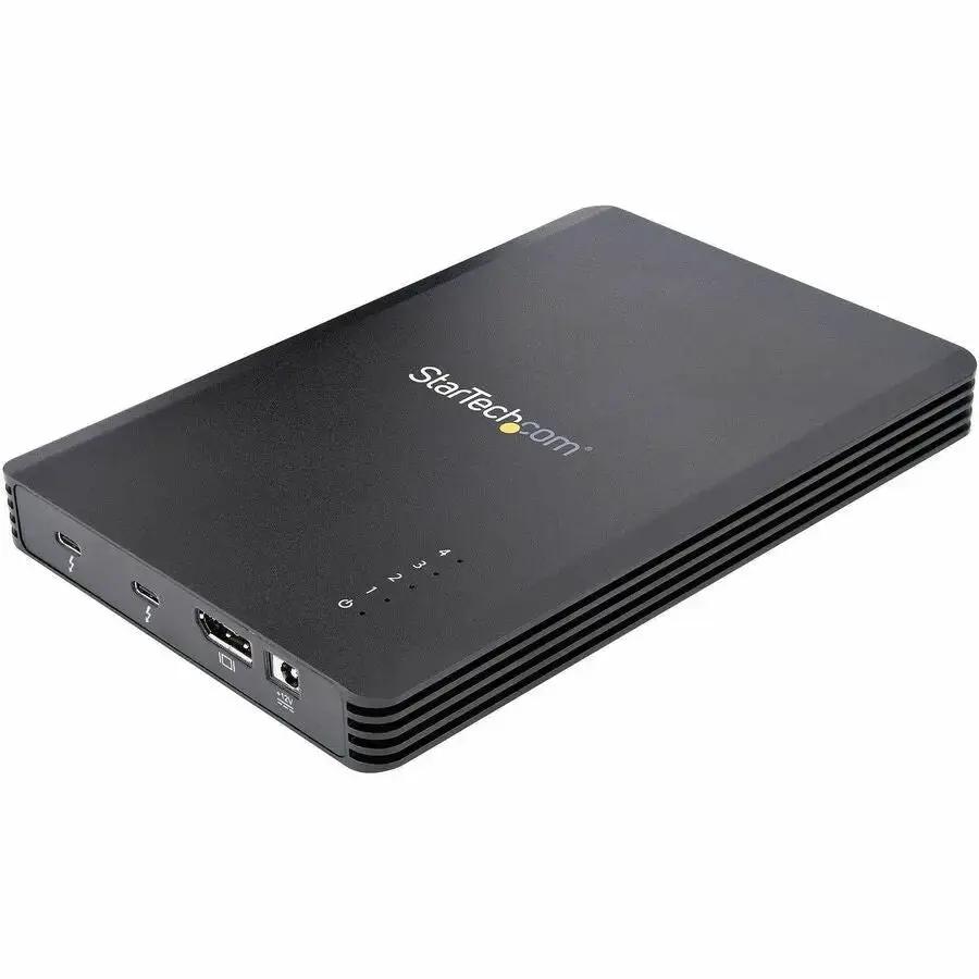 StarTech.com M2E4BTB3 4-Bay Thunderbolt 3 NVMe SSD Enclosure with DisplayPort and Daisy Chain Support by StarTech.com