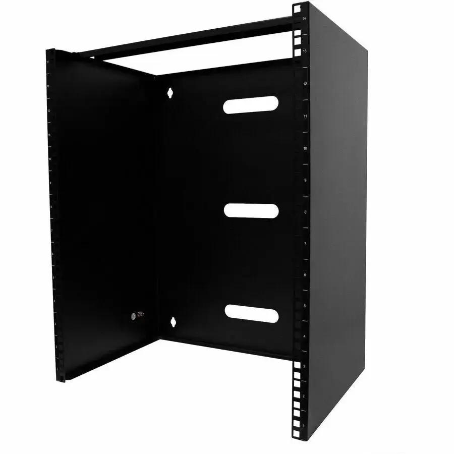 StarTech.com 14U Wall Mount Network Rack, 14-inch Deep, 19-Inch Wide Mounting Bracket for Patch Panels and IT Equipment by StarTech.com