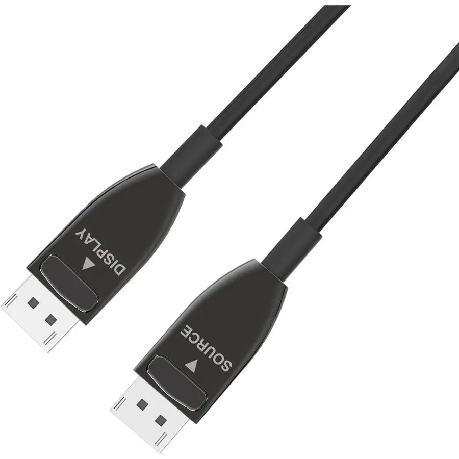 4XEM 35M (115FT) Active Optical Fiber DisplayPort 1.4 Cable with 8K Support
