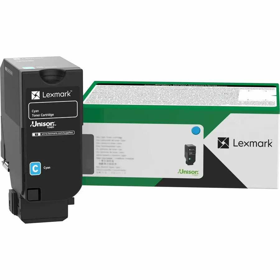 Lexmark Unison 735 Cyan Original Laser Toner Cartridge – Compatible with CX730 and CS730 Series Printers