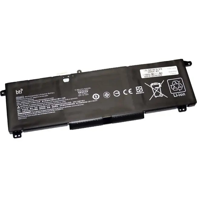 Battery Technology Inc. SD06XL-BTI Laptop Battery – 71 Wh, 5833 mAh, 6-Cell, 11.55V for Reliable Notebook Power