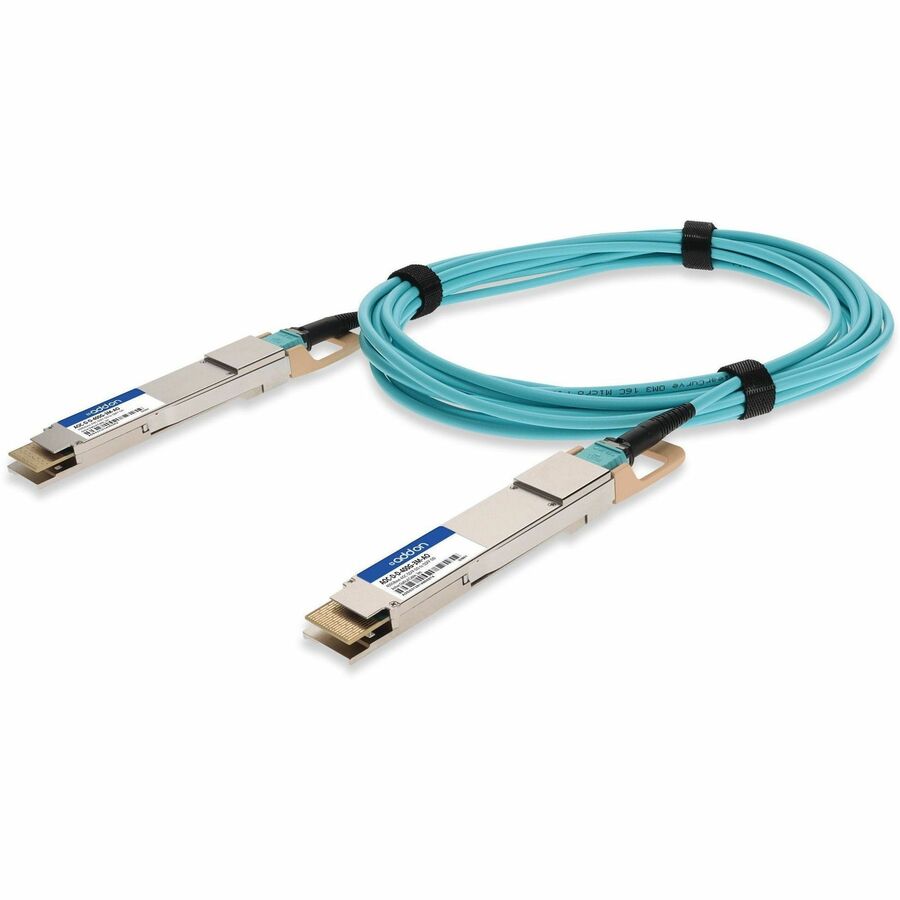 AddOn Arista Networks AOC-D-D-400G-3M Compatible 400GBase-AOC QSFP-DD Active Optical Cable (850nm, MMF, 3m)