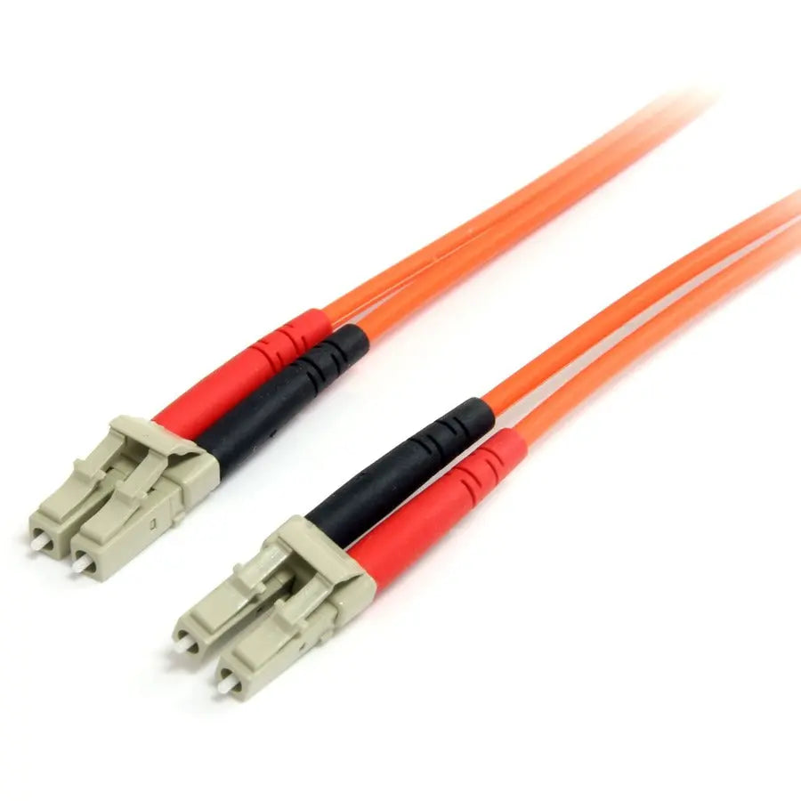 StarTech.com 5m Multimode Duplex Fiber Optic Cable with LC Connectors - 62.5/125 LSZH Fiber Patch Cable