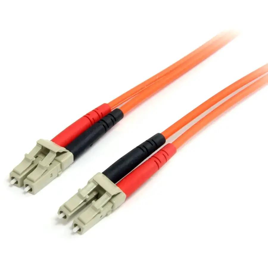 StarTech.com 5m Multimode Duplex Fiber Optic Cable with LC Connectors - 62.5/125 LSZH Fiber Patch Cable by StarTech.com