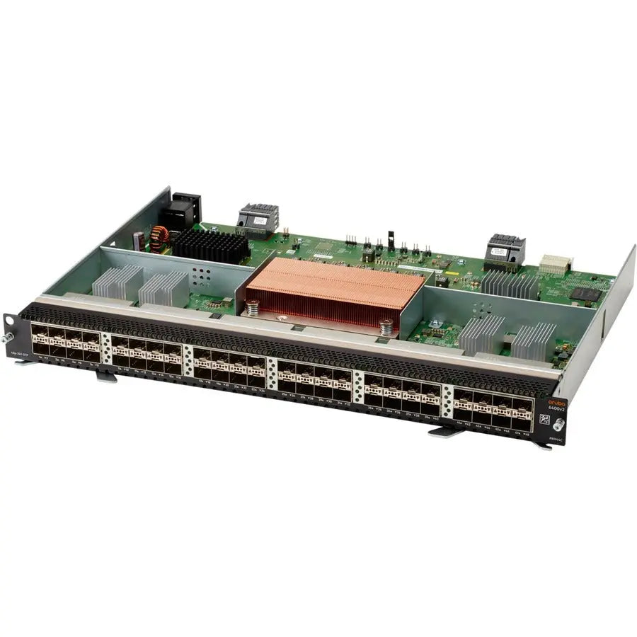 HPE R0X44C 6400 48-Port 25GbE SFP28 Transceiver Module for Aruba CX 6400 Switch Series