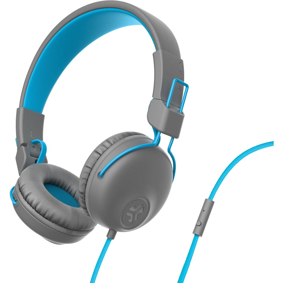 JLab Studio Wired On-Ear Headphones, Graphite, HASTUDIORGRYBLU4