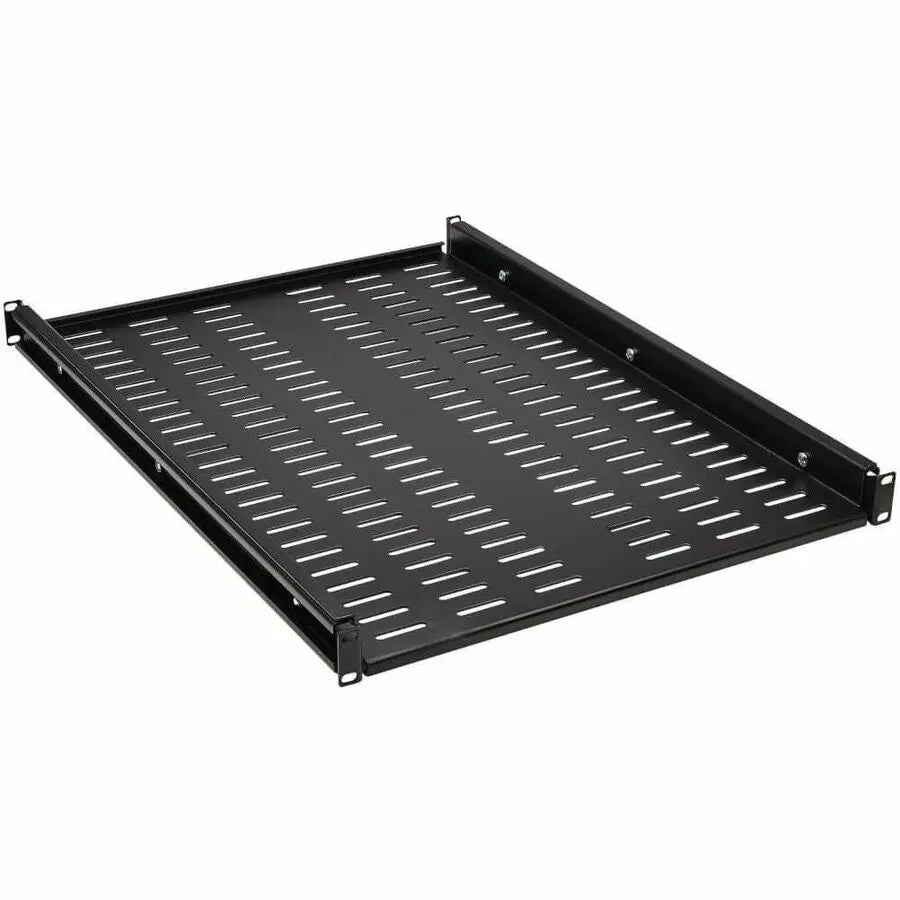 Eaton Corporation Tripp Lite SmartRack SRSHELF4PHDVENT Adjustable-Depth Steel Rack Shelf - 1U, 250 lb Capacity