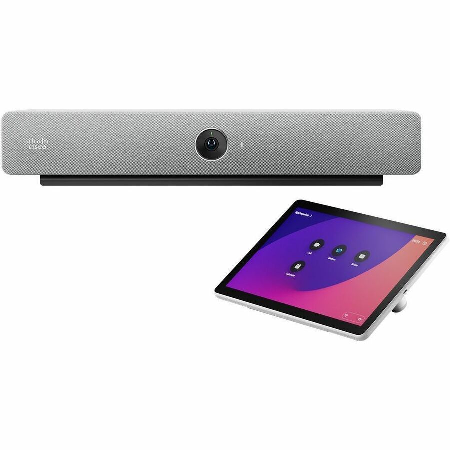 Cisco Webex Room Bar (First Light Color) with Room Navigator – Advanced Video Conference System for Modern Workspaces