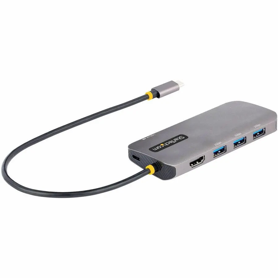 StarTech.com USB-C Multiport Adapter with 4K HDMI, USB 3.2 Ports, Ethernet, and 100W Power Delivery